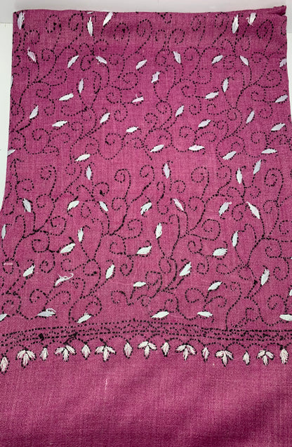 Gulabi Noor – Pink Swati Islampur Shawl