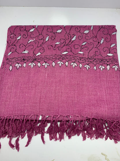 Gulabi Noor – Pink Swati Islampur Shawl