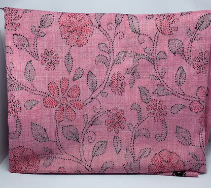 Light Pink - Hnadcrafted Swati Islampuri Shawl