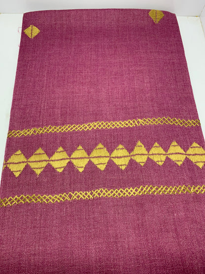 Tradition in Threads – Swati Woolen Handwoven Shawl