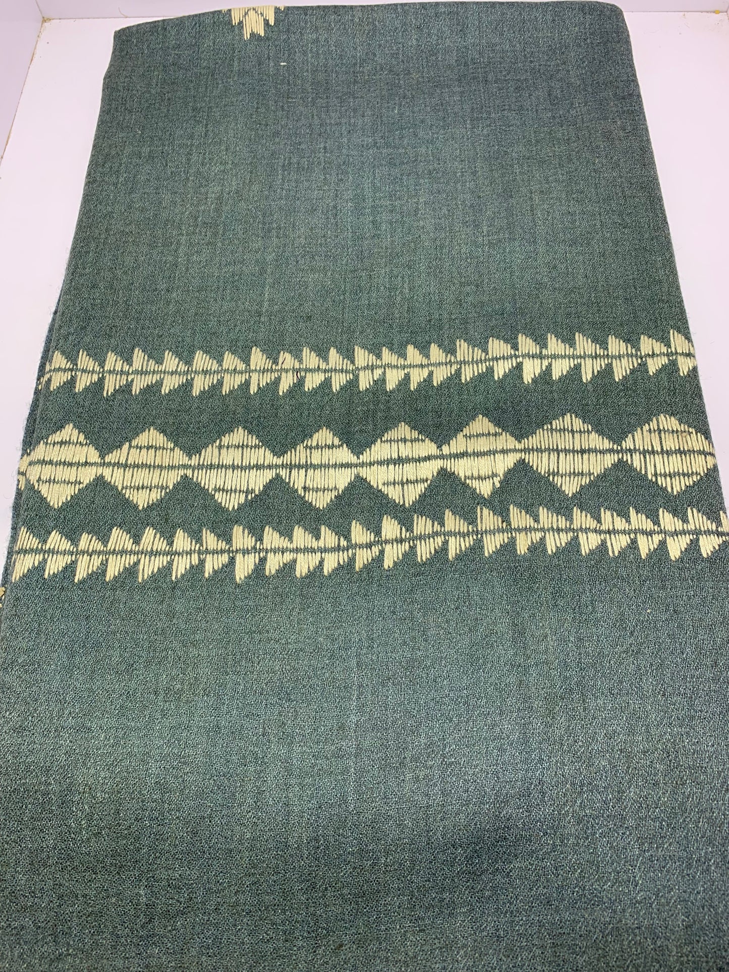 Tradition in Threads – Swati Woolen Handwoven Shawl