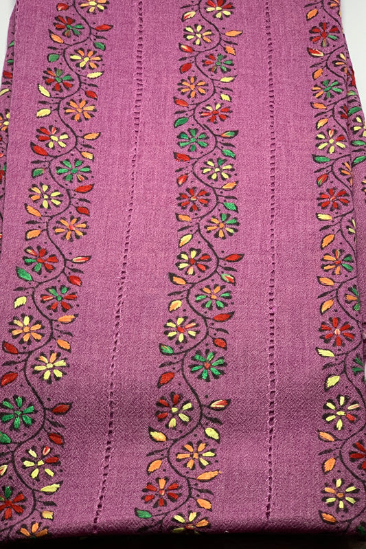 Shaan-e-Gulabi – Authentic Pink Islampur Shawl